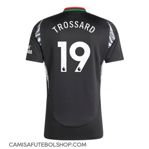 Camisa de time de futebol Arsenal Leandro Trossard #19 Replicas 2º Equipamento 2024-25 Manga Curta